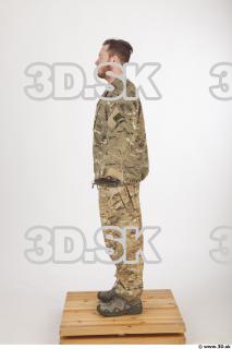 Soldier in American Army Military Uniform 0046